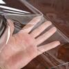PVC Waterproof Soft Glass Transparent Table Cloths Rectangular Plastic Round Tea Table Lace Dust Table Cover Wedding Party Decor