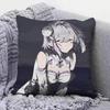 Re Zero Infinity Emilia Cute Anime GGirl  Pillow Covers Home Sofa Cushion Covers and Aecorative Custom