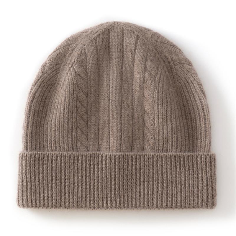 Cashmere Autumn and Winter New Unisex Fashion Versatile Casual Warm Ear Protection Coldproof Knitted Hat