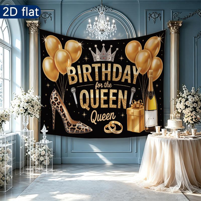 Party Backdrop Birthday Photo Booth Background Front Door Decor