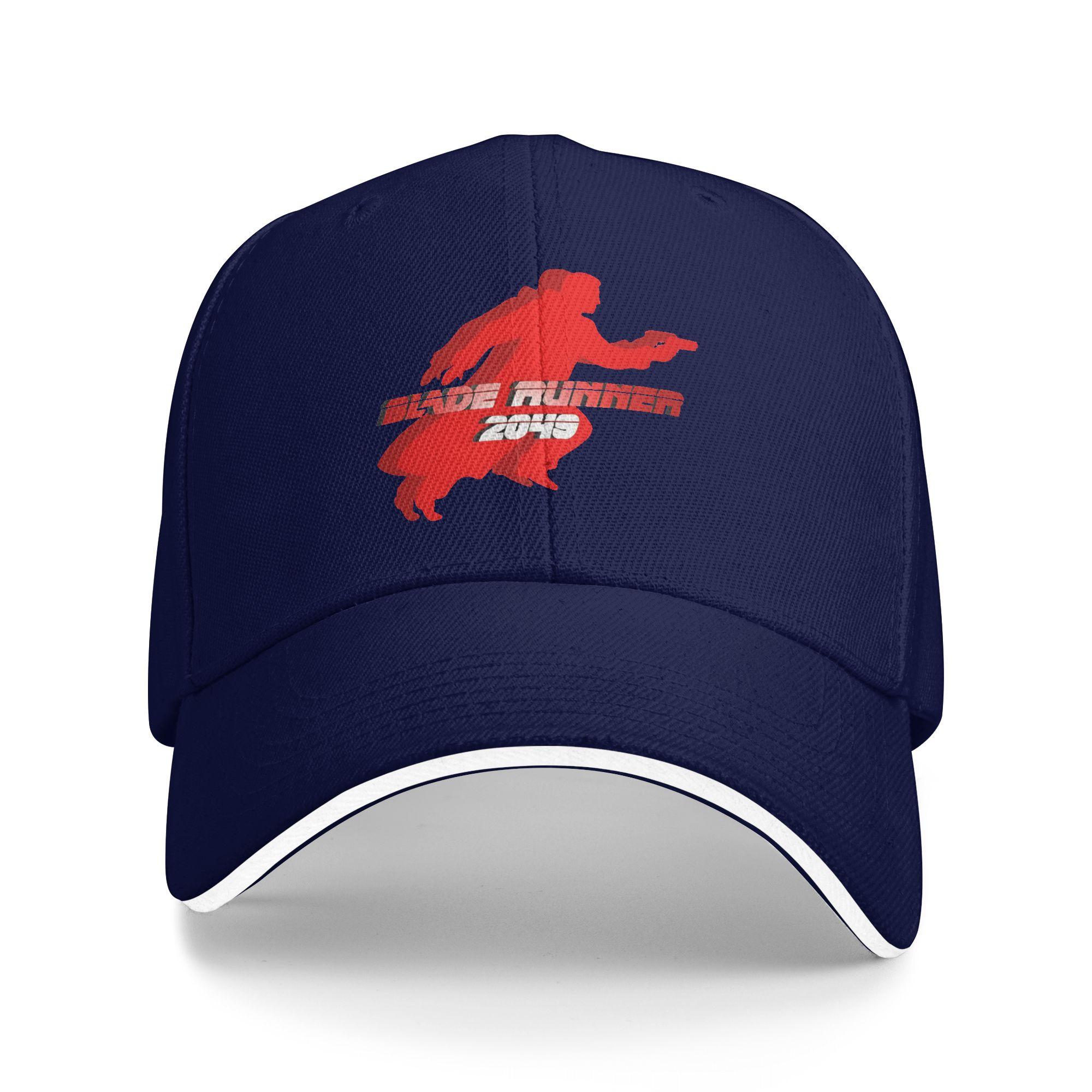 

Blades Runners 2049 Sun Baseball Cap Summer Female Male Print Trucker Hat Sunscreen Streetwear Running Hippie Baseball Caps One Size темно-синього кольору