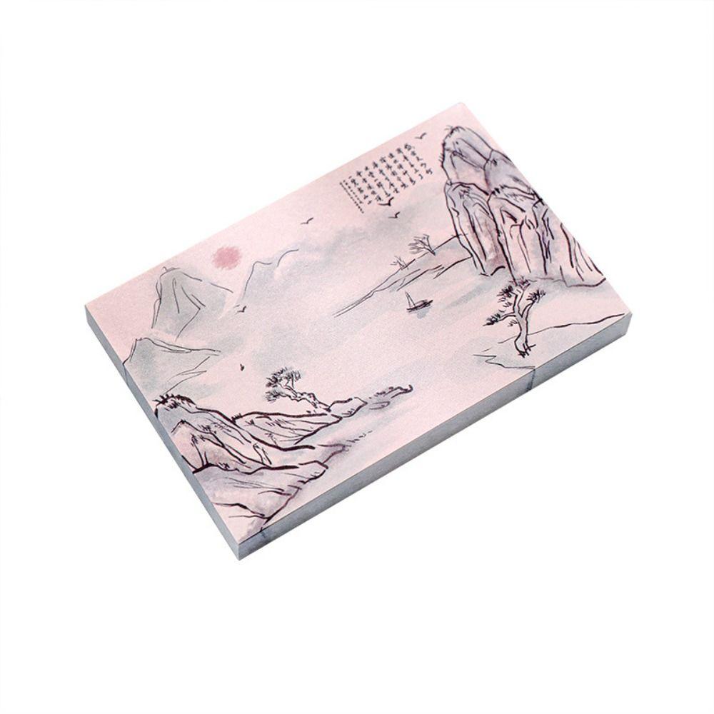 5 pcs/bag Write Smoothly Chinese Traditional Poetry Memo Pad Non-Sticky Note Pad  Graduation Season