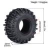 1.0 Inch Sticky Soft RC Crawler Tires  for 1/24 1/18 Scale High Clearance Upgrade Fits Axial SCX24 FMS FCX24 FCX18 Traxxas TRX4M