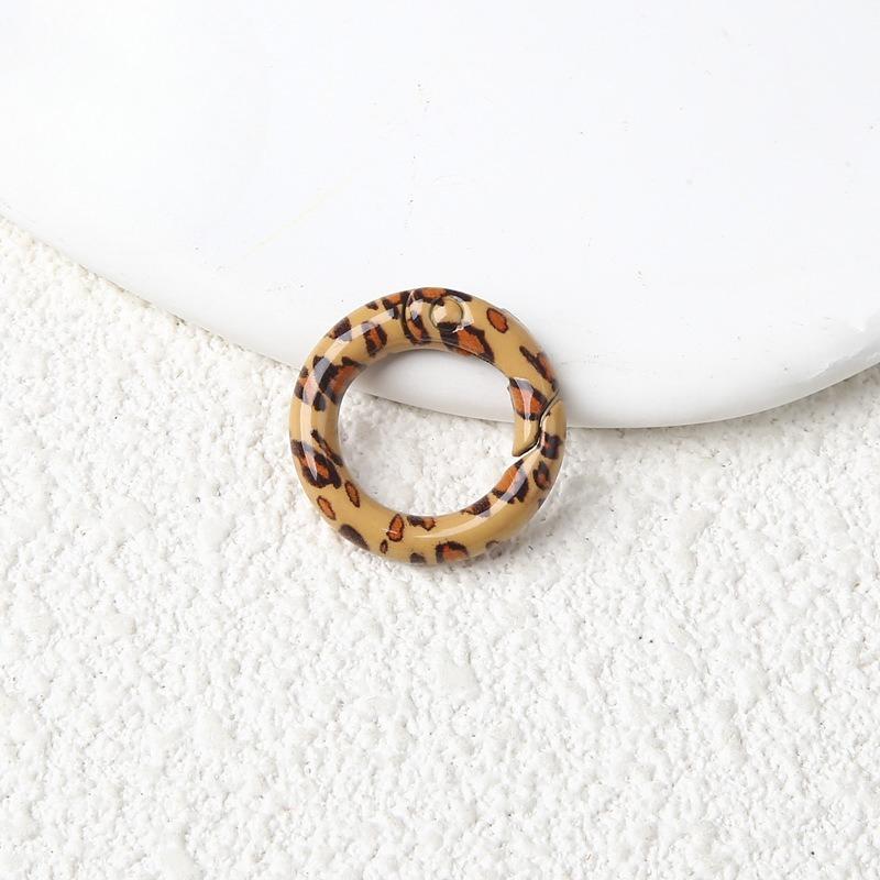 

Цвета AB 5 шт. Металлическое кольцо Пружинная застежка Открывающийся круглый карабин Клипсы для брелка Крючок Цепочка для собаки DIY Ювелирная пряжка Соединитель 20mm x 5pcs