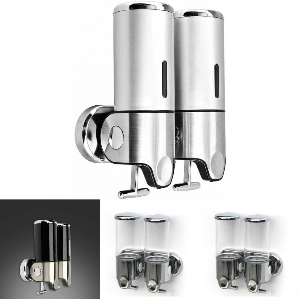 Modern Minimalist Abs Soap Dispenser With Manual Push For Hotel Bathroom Use