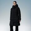 Tanboer Women's 550790D Hooded Mid-Length Goose Down Jacket