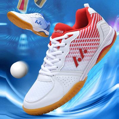 36-45 große Stoßdämpfung rutschfeste verschleißfeste Tischtennis-Trainingsschuhe Badminton-Schuhe Volleyball-Schuhe Tennisschuhe