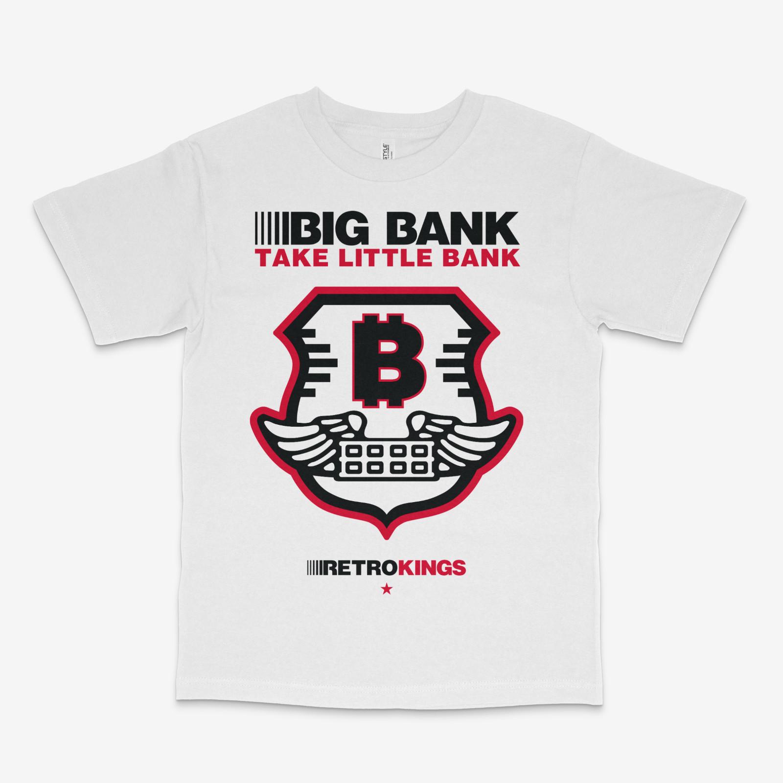 Big Bank Fire Red White Tee S разноцветный