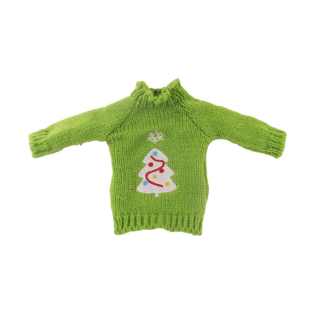 

25 Doll Sweater For Elf Doll Red Boy On The Shelf For Babi 11.8inch(30cm) Doll Clothes Dress Accessories Christmas Gift