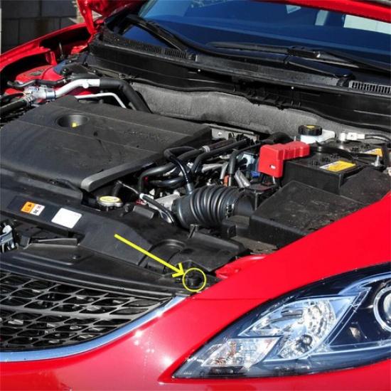 Front Grille Fastener D350-50-E21 for Mazda 3 BK 5-Door / 5 CR 2006-2009/Mazda 6