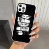Black White Hunter HXH Phone Case for Iphone 16 15 14 13 12 Mini 11 Pro Max 16E X XS XR 7 Plus 8 SE 2020 Soft Funda Print Shell
