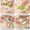 Small Box Garlic Chopper Press Masher Cube Tool BPA-Free Stainless Steel Blades Minces Ginger And Mincer Slices Easy to Clean Store Durable