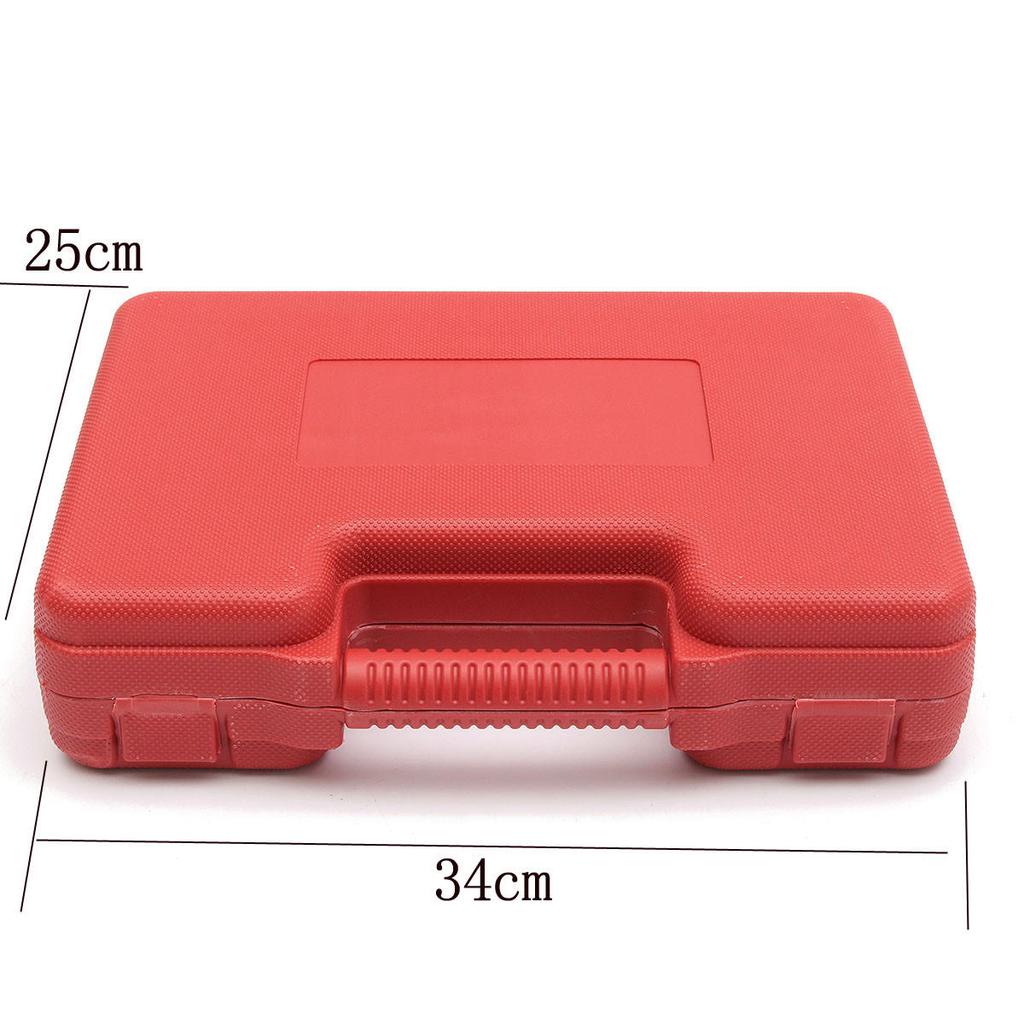 Kkmoon auto cilindro perdita rivelatore del tester compressione perdita kit set motore a benzina gauge Tool kit doppio sistema calibro con custodia