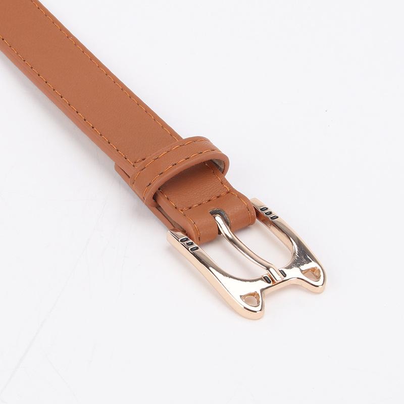 New Cat Buckle Fashionable Sweet and Cute Decorative Belt Korean Coat Jeans Belt Women's Belt