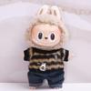For 15-17cm Labubu Doll Clothes Fashion Clothes Hoodies Doll Clothes Color Match Hoodies Dolls Accessories Cute Decoration Little Cloths
