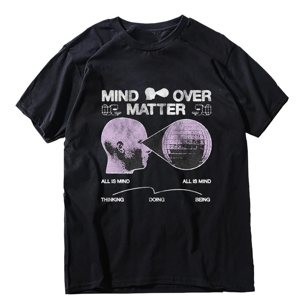 Coolmind ZF007 High Quality Exclusive Graphic 100% Cotton Men T Shirt Big Size Streetwear Loose Men Tshirt O-neck Tee Shirt Tops