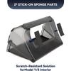 Under Center Console Screen Storage Box For Tesla Model 3/Y 2019-2023 Center Console Hidden Fold Able Car Storage Organizer Tray
