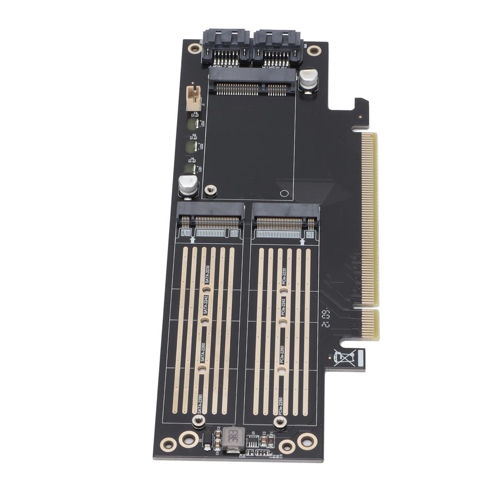 JEYI Adapter Card M.2 NVMe To PCIE X4 X8 X16 NGFF MSATA Expansion Heat Sink Converter