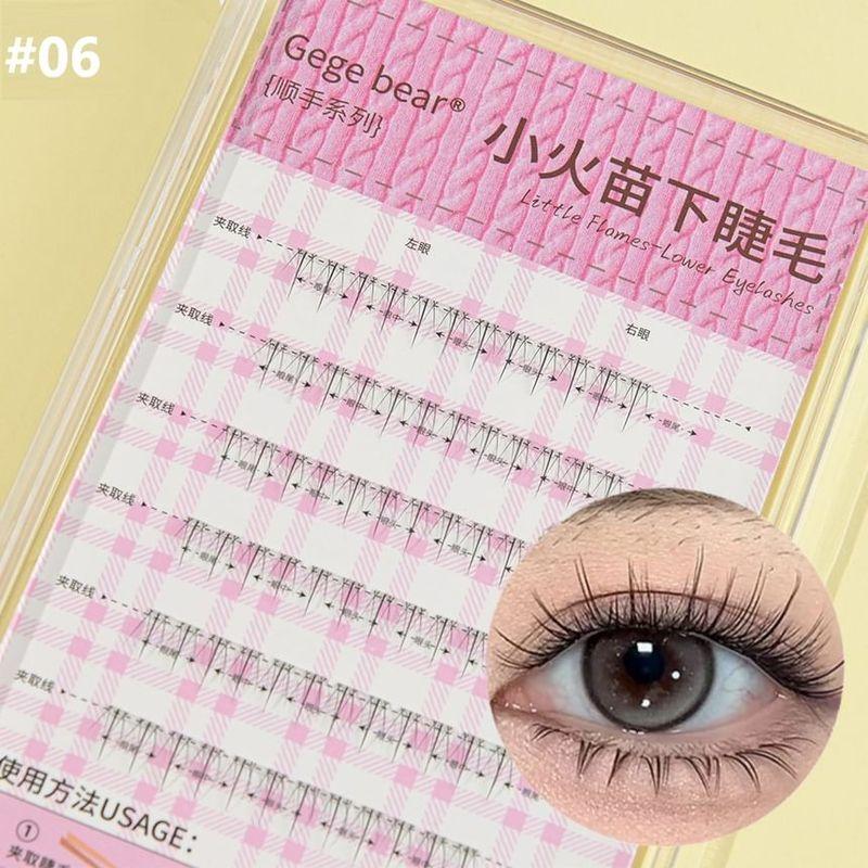 Gege Bear - Lower Eyelashes- 6 Types