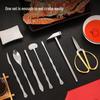 Rosewood Stainless Steel 8-Piece Crab Tool Set