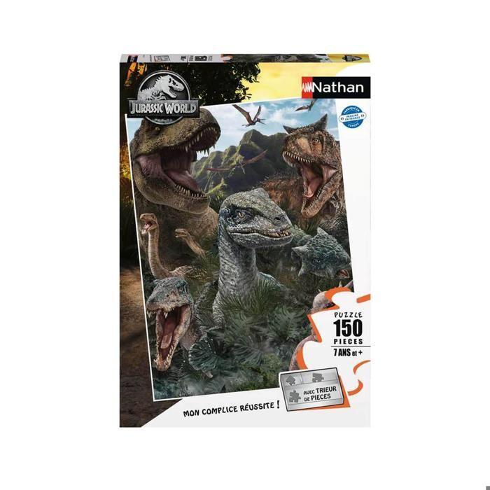 Puzzle 150 Pièces : Jurassic World 3 : Les Dinosaures De Jurassic World