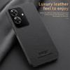 Leather Case for Oppo Realme Note 60 Luxury Shock Absorption Car Magnetic Mount Anti-knock Anti-fingerprint Thin Cover