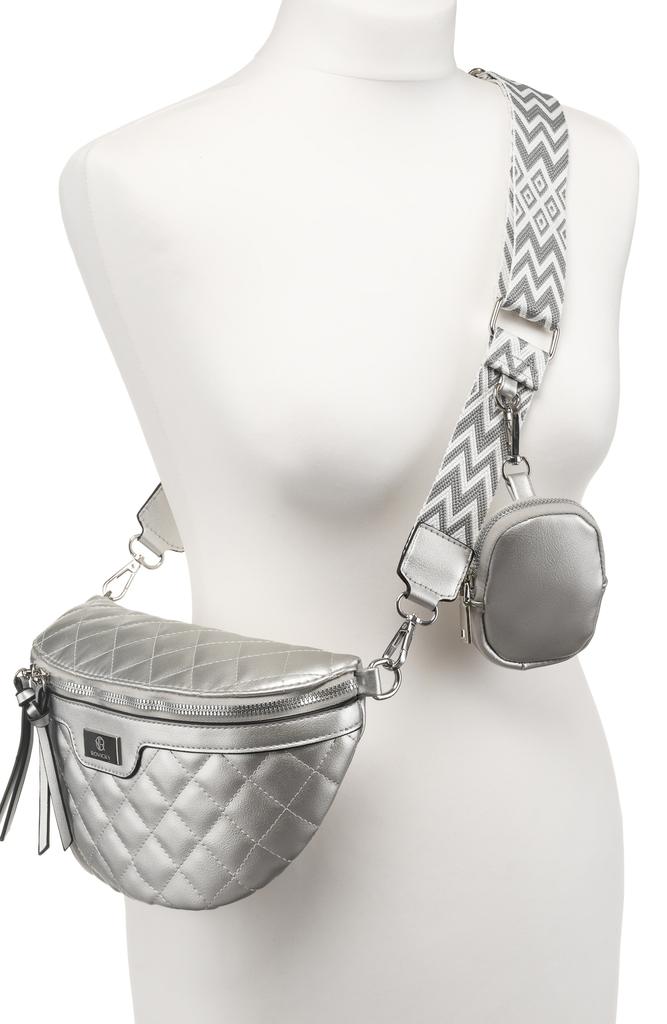R-NER-6-2953 Silver Waist Bag