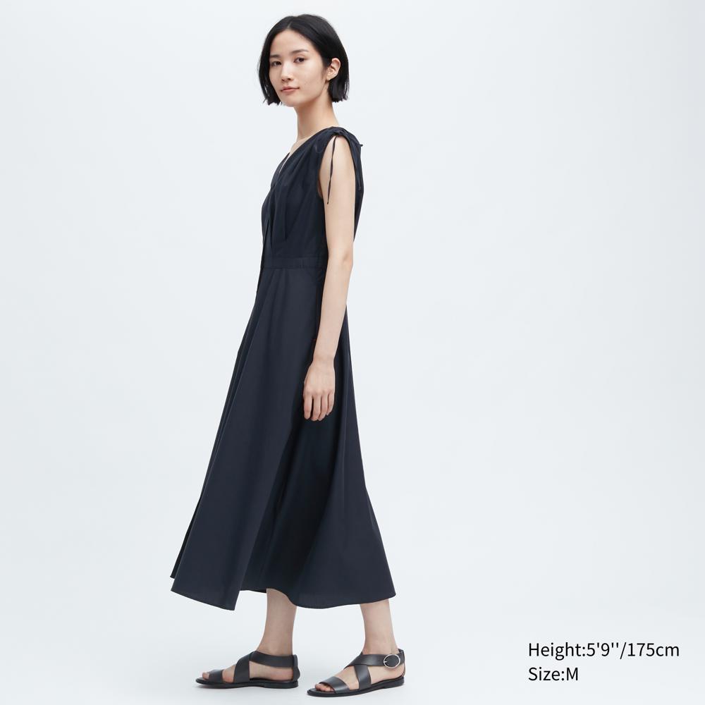 flare dress with pockets L I V D Plus Size Carina Donna Flare Dress w/ Pockets