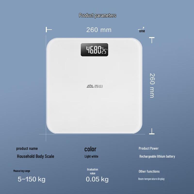 Xiangshan High-Precision Digital Body Weight Scale