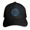 Vegvisir Icelandic Futhark Cap Fashion Casual Baseball Caps Adjustable Hat Hip Hop Summer Unisex Baseball Hats Polychromatic
