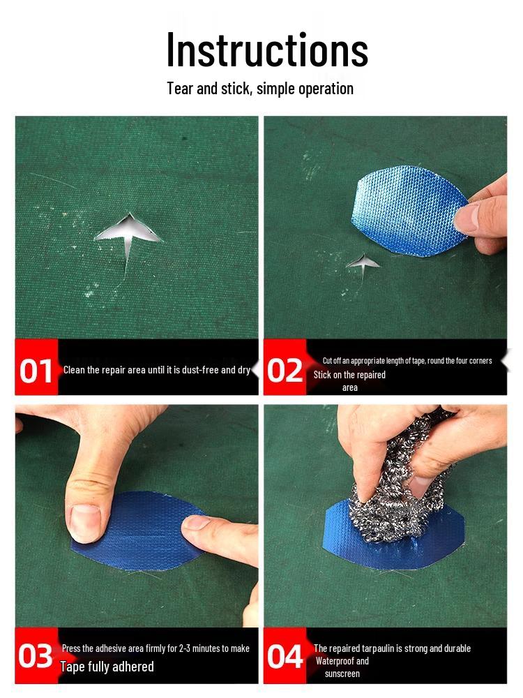 Children's Waterproof Pool Repair Patch - High Viscosity for Pools, Ocean Balls, and Swim Rings