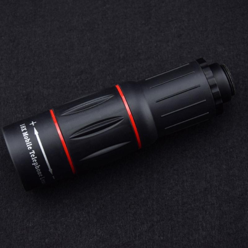 Professional 18X Telephoto Telescopic Zoom Lens Fit for Phone Capture Clear Shots from a Distance with High Powered Lens