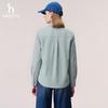 HAZZYS Women's Corduroy Cotton Long-Sleeve Shirt