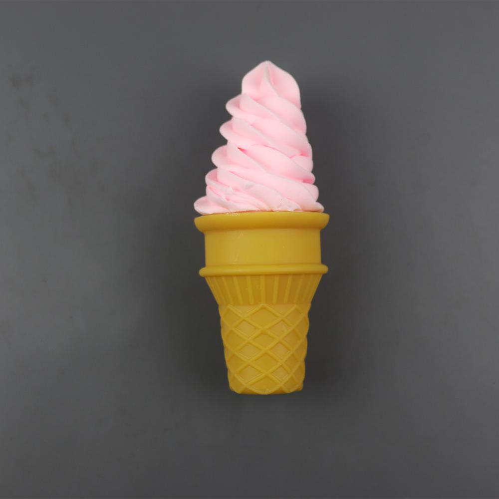 Simulation Ice Cream Cone Magnet Dessert Toy Model for Shop Display Decoration