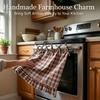 Heat-Resistant Oven Door Curtain Ruffle Trim Oven Cover Stove Cover Skirt  Cottage Kitchen