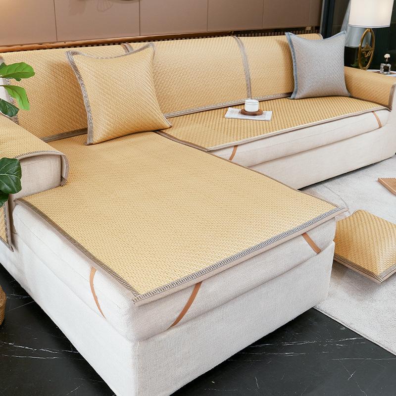 Rattan Mat Sofa Mat Summer Sofa Cushion New Seat Cushion Sofa Cushion Cover Cover Cloth Cushion Cushion Simple