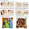 Home Office Hotel Pillowcase Couch Crossstitch Pillow Cover Ornament DIY Crocheting Crafting Handicraft Accessories