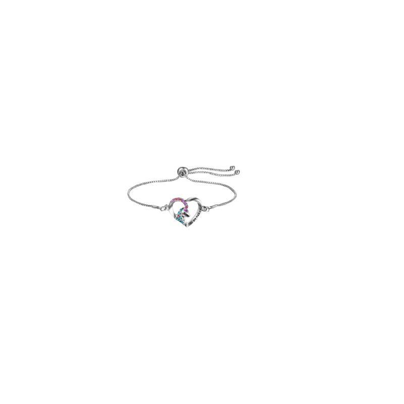 Heart Unicorn Pegasis Shaped Necklace Hollow Out Bracelet Simplicity Fashion