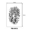 Full Arm Temporary Sleeve for Adults - Body Stickers for Men Women - Fake Decals for Festivals and Parties