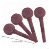 4 Pieces Mechanical Violin Tuning Peg Lightweight ABS Portable