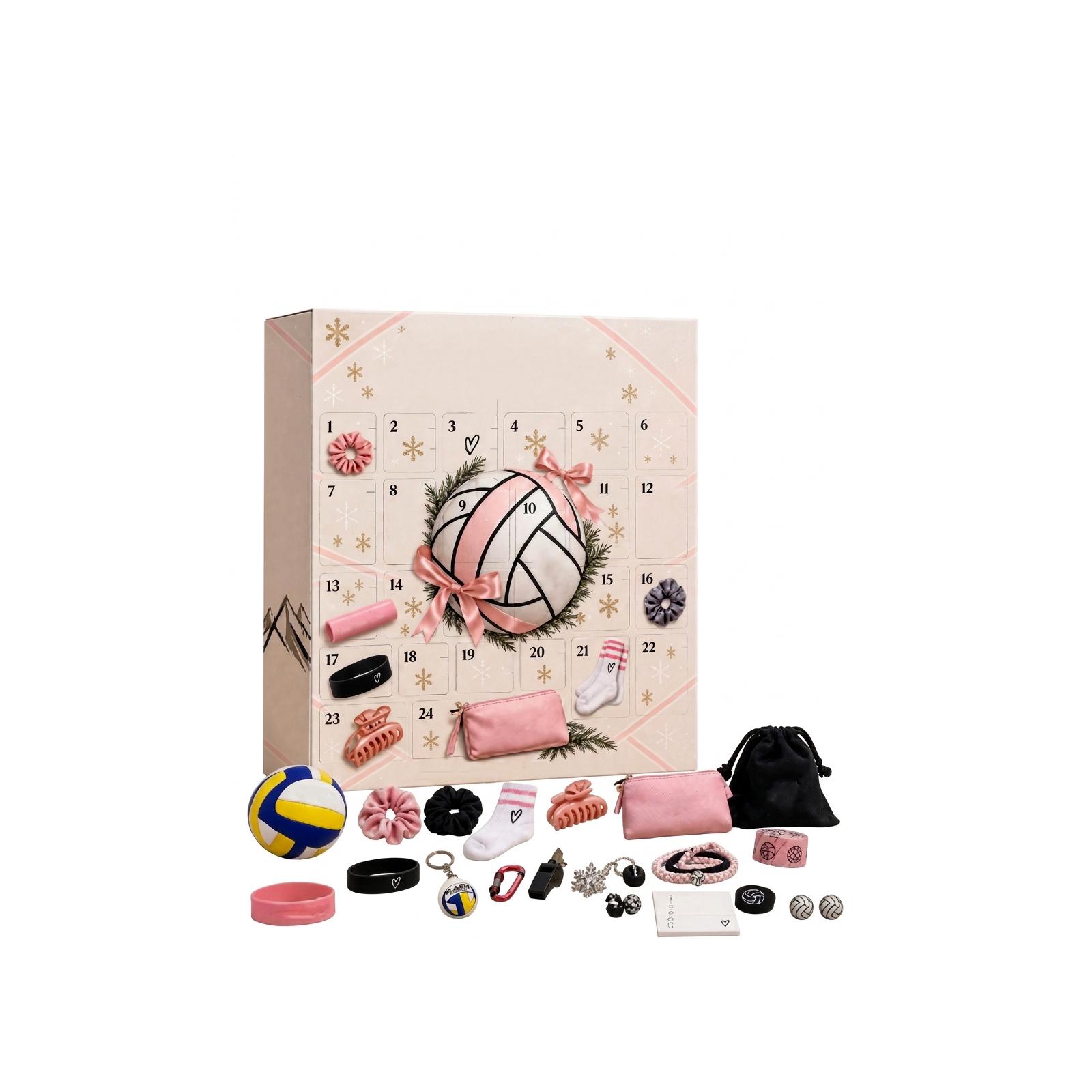 Volleyball Girl Court Countdown Advent Calendar