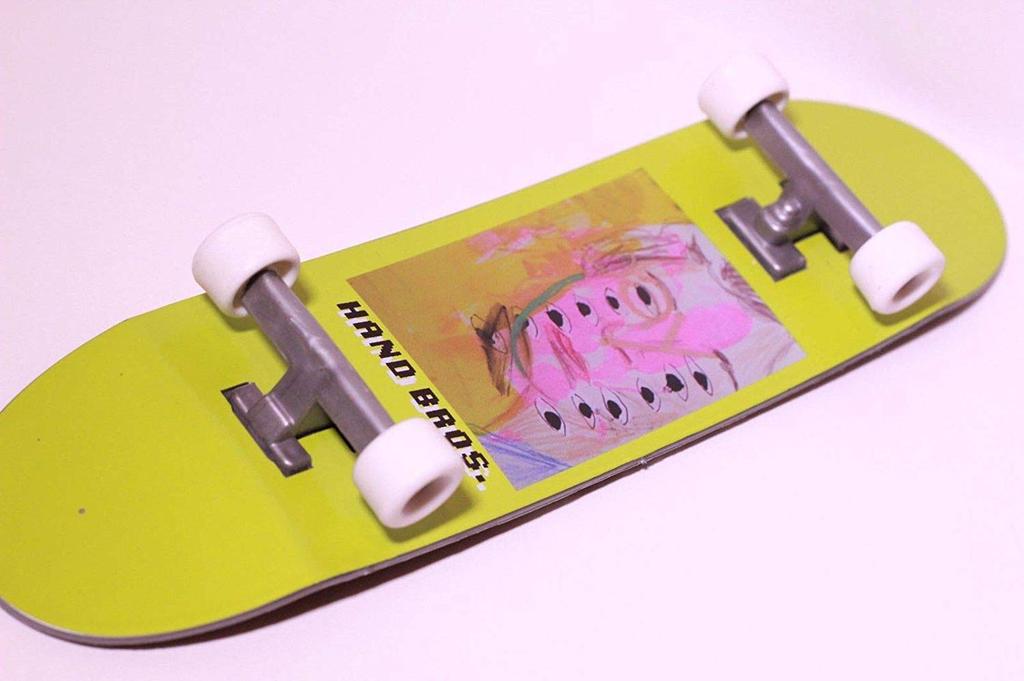 Generic HANDBROS Handboard Skateboard 27cm Tech Großes Fingerboard mit Grip 10.5"