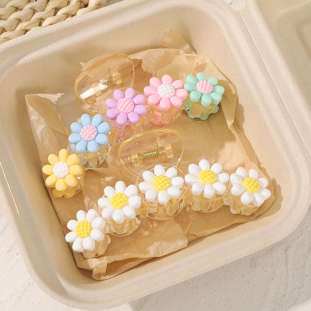 Cute Flower Hair Clips Fashion Hair Accessories Lovely Hair Claw For Women Girl