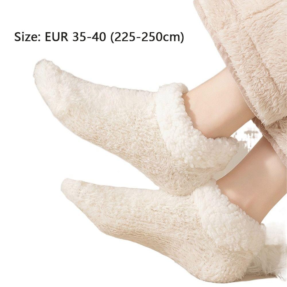 Keep Warm Winter Socks Anti-slip Sleep Floor Socks Cute Indoor Floor Shoes  Autumn Winter