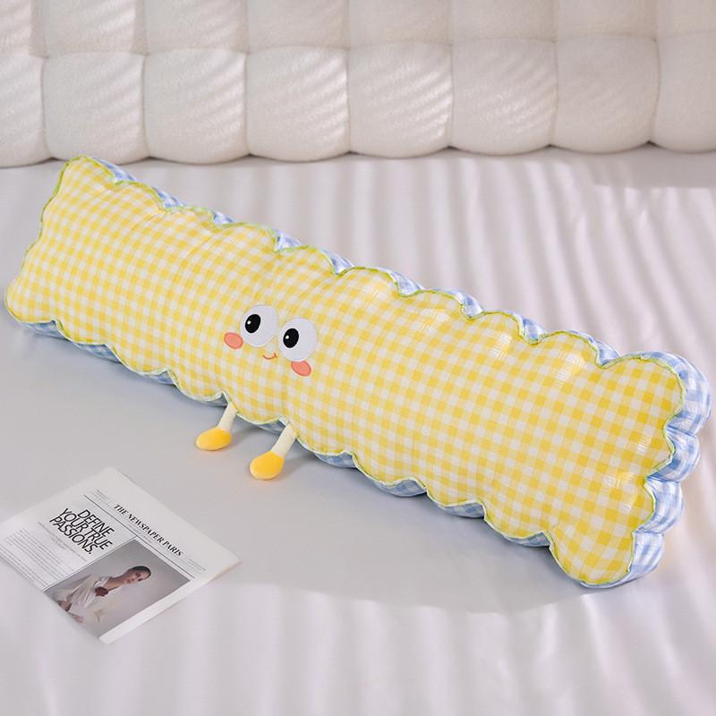 Padrão de Grade Estilo Desenho Animado Corpo de Gravidez Com Zíper Capa Lavável Para Sono Confortável