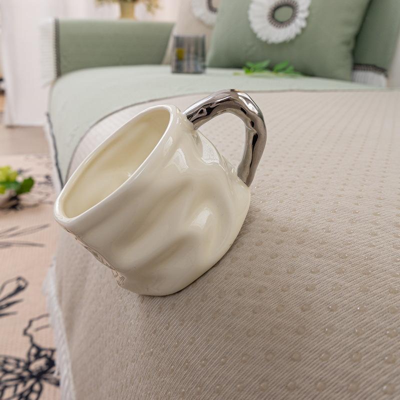 Sofa Cushion Summer  New Ice Silk Mat Cushion Universal Non-Slip Seat Cushion Light Luxury High-Grade Leather Sofa Cover