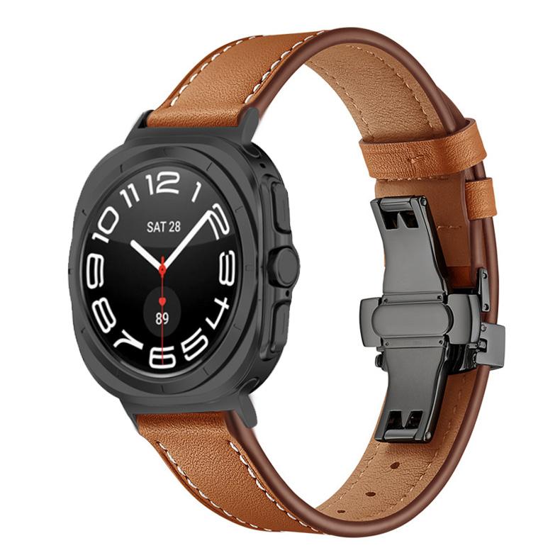 

Leather Band For Samsung Galaxy Watch 7 ultra 47mm Accessories belt correa bracelet for Samsung Galaxy Watch ultra strap 47 mm galaxy watch 7 ultra