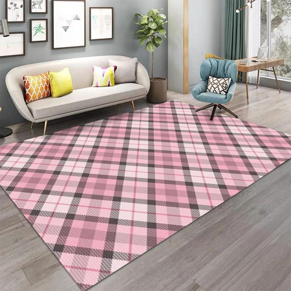 

Flower Pattern Door Mat Carpets for Living Room Nordic Style Bedroom Living Room Doormat Home Balcony Anti-Slip Alfombra 50X80CM