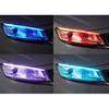 1pcs 30cm Car DRL LED Strip Flexible Water Resistant Daytime Running Lights Turn Signal Brake Multi-Color Function