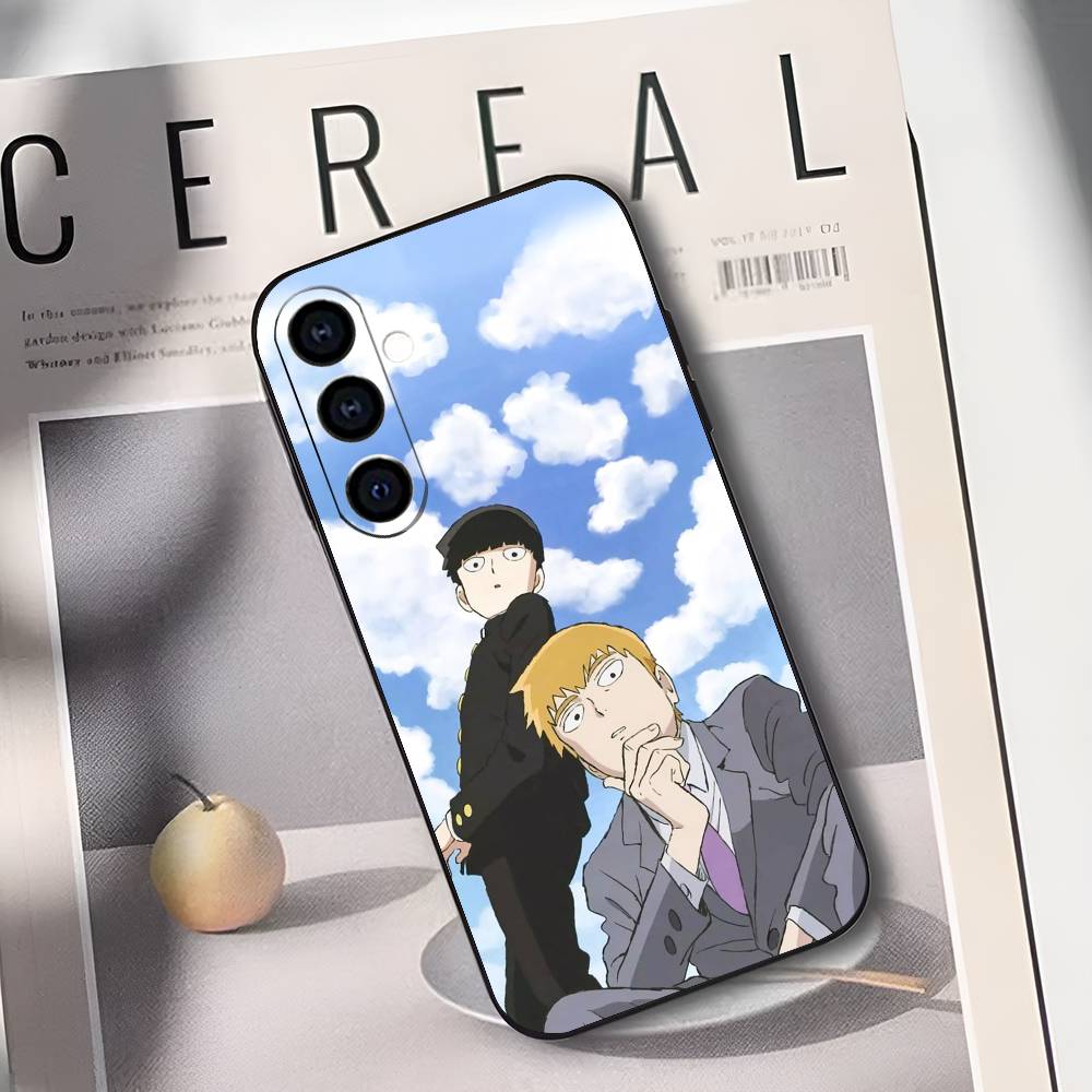 Mob P-Psycho 100 Silicone Soft Phone Case for Samsung Galaxy A73 A72 A71 A70 A53 A52 A51 - Protective Cover